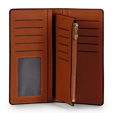 Pack 2 Billeteras de mujer Vesta Negro y Brown-4