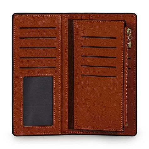 Pack 2 Billeteras de mujer Vesta Negro y Brown-5