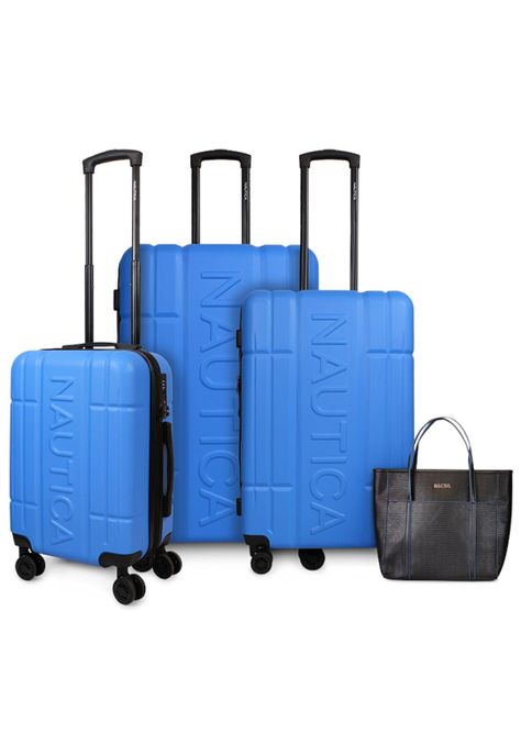 Set 3 Maletas Amsterdam S+M+L + Cartera Leeway negra Nautica-0
