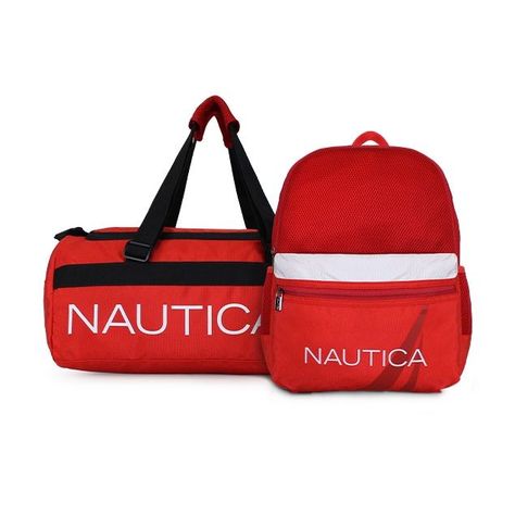 Bolso Valar + Mochila Stark Rojo-0