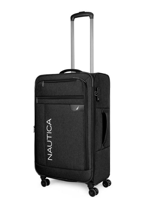 Maleta de tela Fram mediana 20 Kg negra Nautica-5
