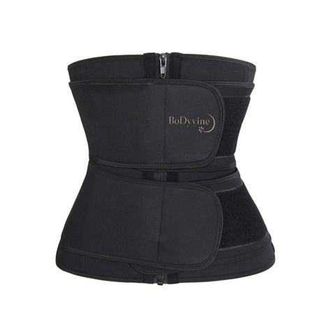Faja Reductora Cinturilla BoDyvine Ajustable Doble Sujeción-0