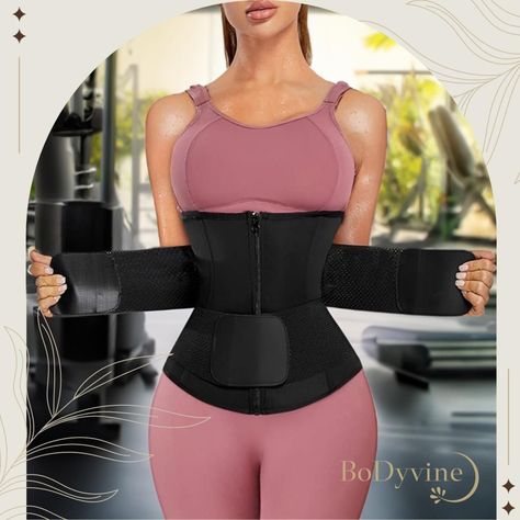 Faja Reductora Cinturilla BoDyvine Ajustable Doble Sujeción-2