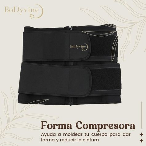 Faja Reductora Cinturilla BoDyvine Ajustable Doble Sujeción-4