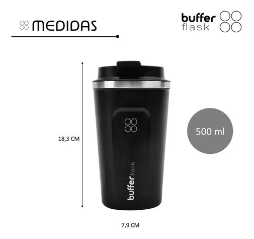 Vaso Termo Cafe Mug Buffer 500ml 17oz Sellable-5
