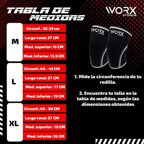 Rodillera Deportiva Worx Gym Compresion Ortopedica Neopreno negro-7