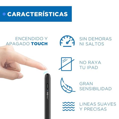 Lapiz Pencil Stylus Tactil Optico Linkon Para iPad Apple-6