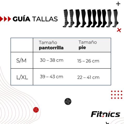 Medias Calcetines de Compresion varices Pack 5 Pares Fitnics-6