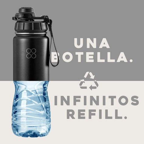 Botella Termica Agua Buffer Acero Inoxidable + Tapas 700ml-3