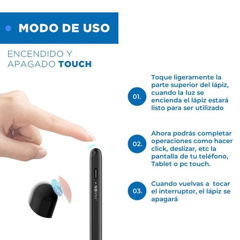 Lapiz Pencil Tactil Linkon Universal para Ipad Galaxy Tablet-3