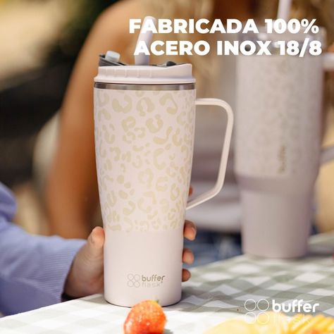 Vaso Termico Mug Buffer 1Lt Acero Inox Frio Calor-3
