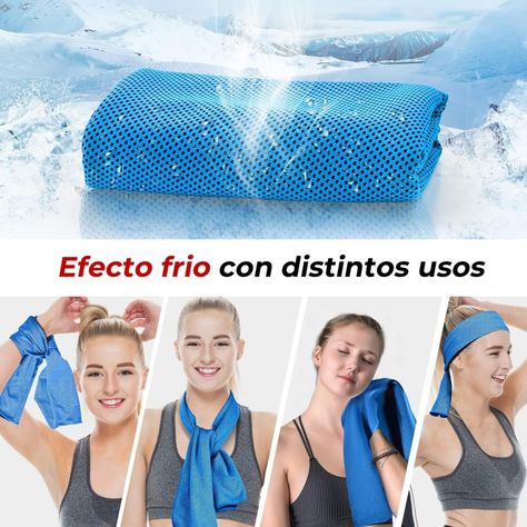 Toalla Microfibra Set de 3 Fitnics 100x30 Ejercicio +Estuche-5