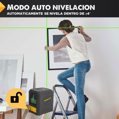 Nivel Laser Verde Profesional Brooklyn 2 Lineas-2