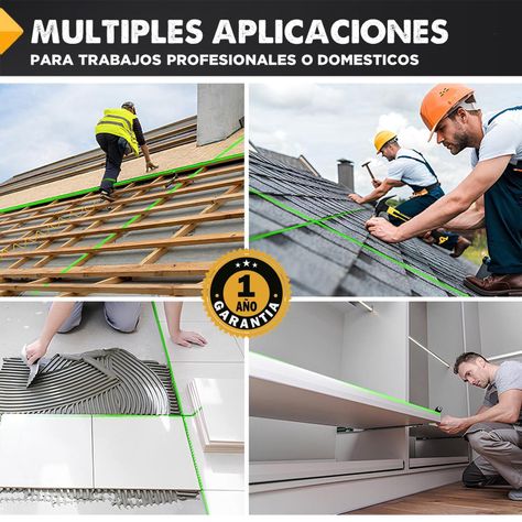 Nivel Laser Verde Profesional Brooklyn 2 Lineas-5