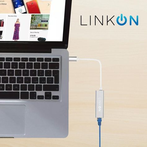 Adaptador Usb c a Rj45 Linkon Lan Ethernet 10/100/1000 Mbps-6