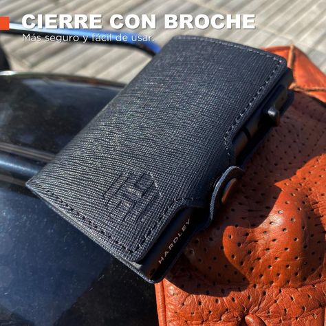 Billetera Hombre De Cuero Hardley Tarjetero Bloqueo Rfid-1