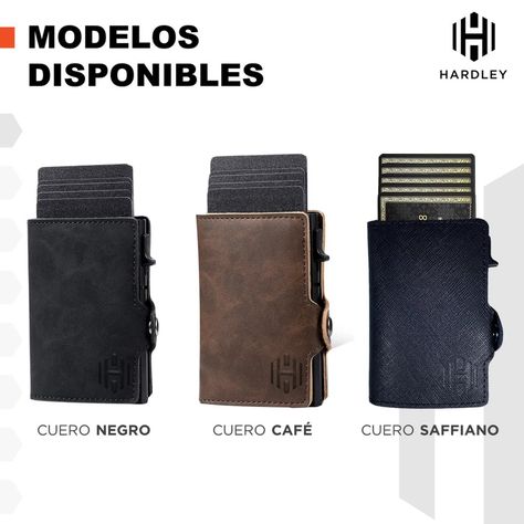 Billetera Hombre De Cuero Hardley Tarjetero Bloqueo Rfid-9