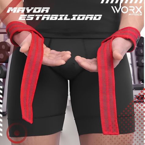 Straps Correas Levantamiento Worx Pesas Gym Gimnasio Set 2-2