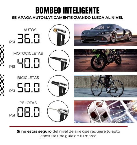 Compresor de Aire Portatil a Batería Inflador Neumaticos-2