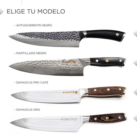 Cuchillo Acero Premium Parrillero Cocina Chef Asado cafe-3