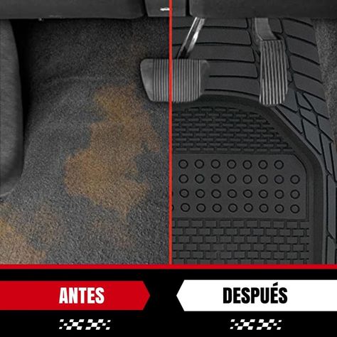 Alfombra Piso De Goma Auto Universal Grand Prix Set 4 Piezas-4