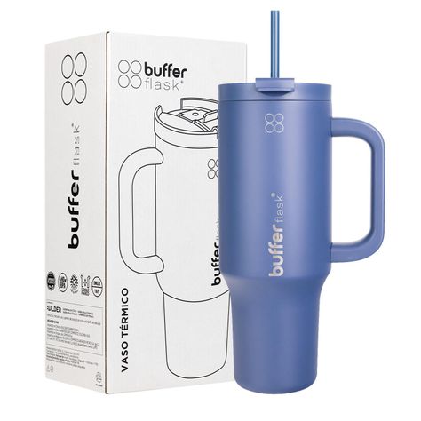 Vaso Termico Vaso Mug Termo 1,2L Acero Inox Buffer-0