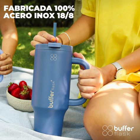 Vaso Termico Vaso Mug Termo 1,2L Acero Inox Buffer-3