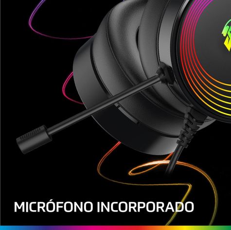 Audifonos Gamer Cybeat Bison PC PS4 PS5 Xbox luz RGB-5