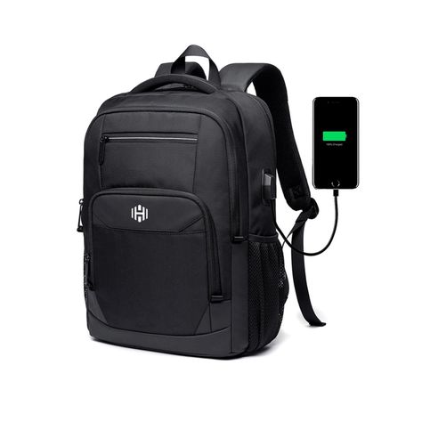 Mochila Notebook Impermeable Antirrobo Nylon Balistico-0