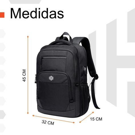Mochila Notebook Impermeable Antirrobo Nylon Balistico-6