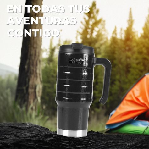 Vaso Termico Mug Buffer 700ml Acero Inoxidable Frio y Calor-2