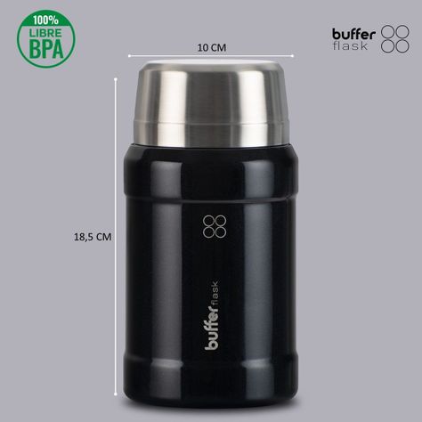 Termo Comida Y Liquido Buffer Multiproposito 800ml + Bolso-5