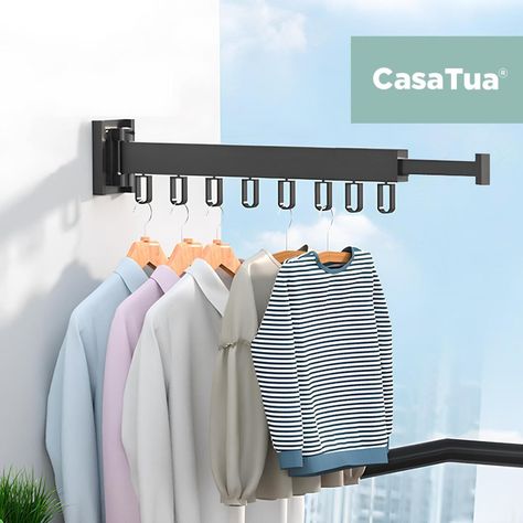 Tendedero Plegable Colgador Ropa Tamaño Ajustable CasaTua-7