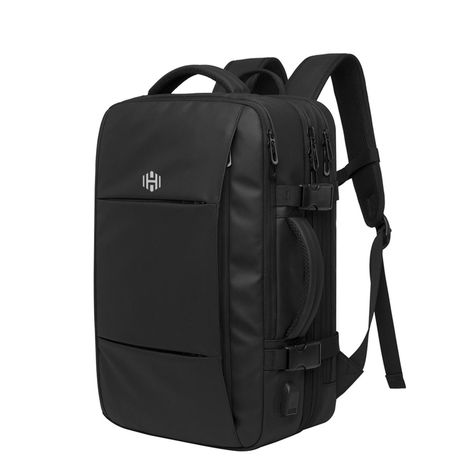 Mochila Viaje Cabina 47L Hardley Nylon Balistico Ajustable-0