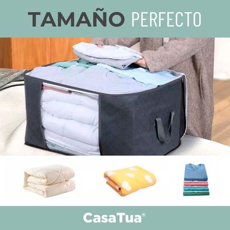 Bolsas Organizador Ropa CasaTua Set 3 Unids Almacenamiento-5