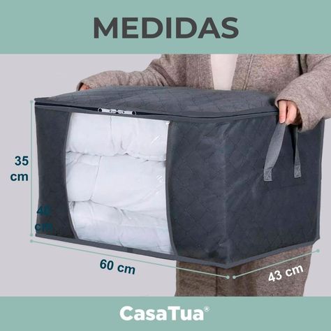 Bolsas Organizador Ropa CasaTua Set 3 Unids Almacenamiento-7