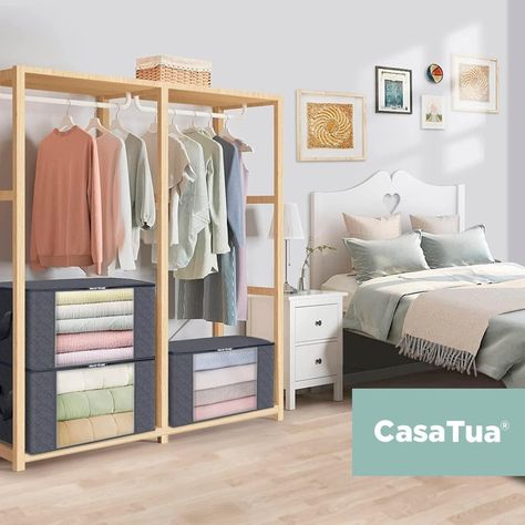 Bolsas Organizador Ropa CasaTua Set 3 Unids Almacenamiento-8