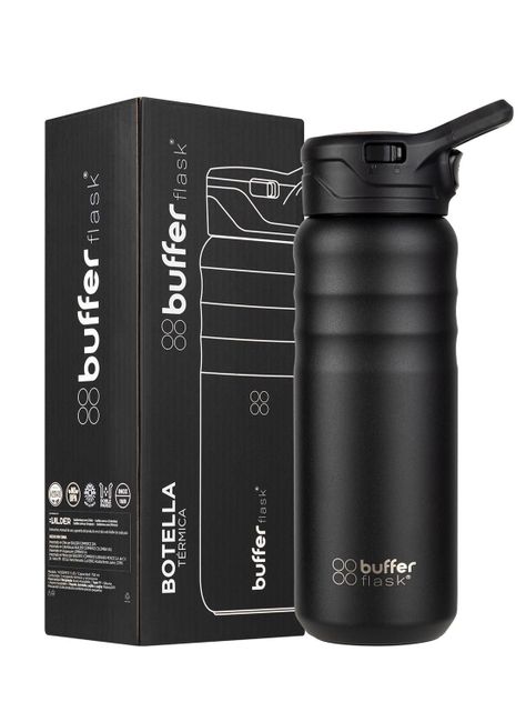 Botella Termica Buffer 700ml Botella Agua Acero Inoxidable-0