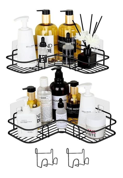 Organizador de Ducha Repisa Baño Adhesivo Set Inoxidable-0