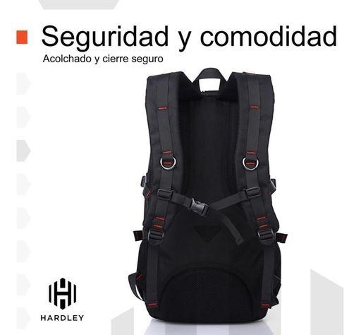 Mochila Notebook Outdoor Hardley Impermeable Nylon Balistico-2