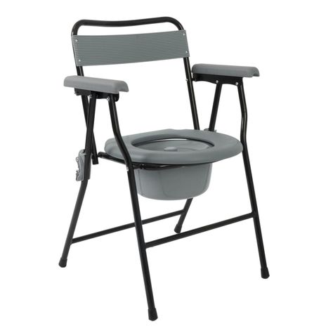 Silla de Baño Ducha Adulto Mayor Vitalia Plegable Portatil-0