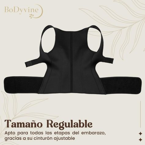 Faja Maternal Soporte Pre Natal Embarazo BoDyvine Ajustable-4