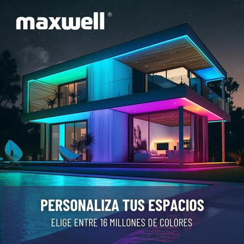 Tira Cinta Luces Led Rgb Bluetooth Maxwell 20 Metros Total-2