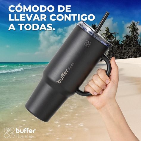 Vaso Termico Mug Buffer 1,2 Lt Acero Inox Frio y Calor-2