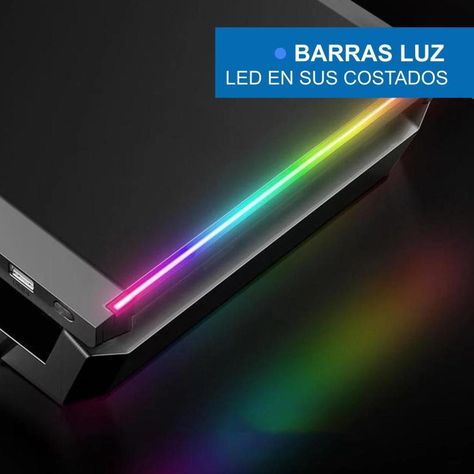 Soporte Monitor RGB Organizador Escritorio Linkon Puerto USB-4