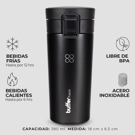 Termo Cafe Mug Buffer Vaso Termico 380ml 13oz Sellable-2