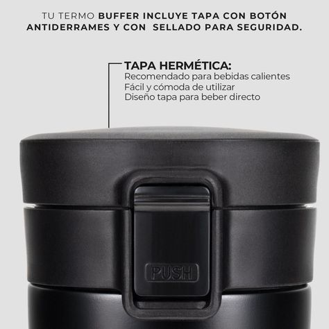 Termo Cafe Mug Buffer Vaso Termico 380ml 13oz Sellable-4