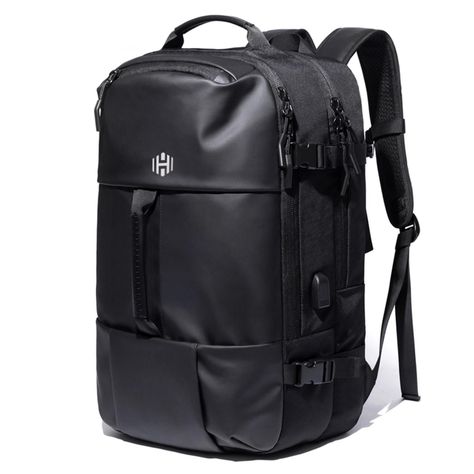 Mochila para Viaje Cabina Hardley Impermeable 28L Ajustable-0
