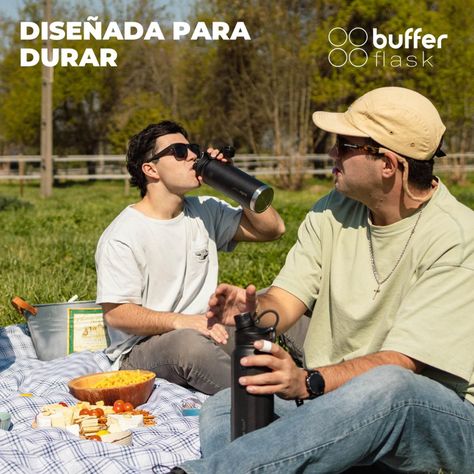 Botella Termica Agua Acero Inox Buffer Paine 1.2 Lts + Tapas-5