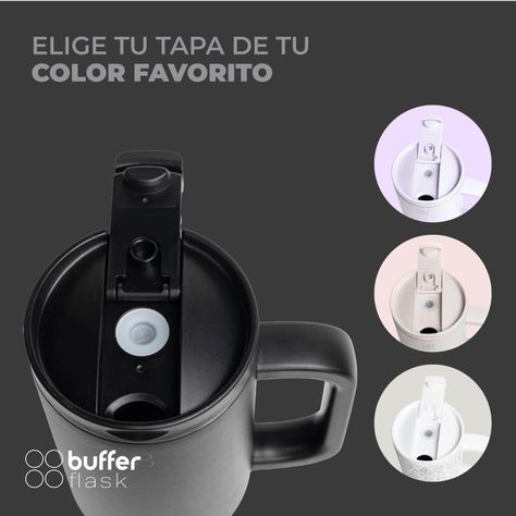 Tapa para Vaso Termico Mug Buffer 1,2 Lt Acero Inoxidable Frio Y Calor Bora Bora 3-6